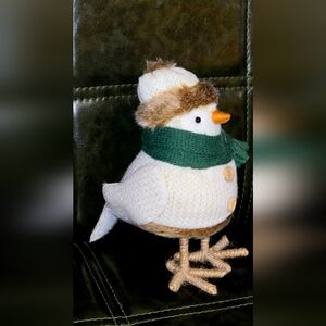 Target Wondershop Featherly Friends bird figurine, The Seasonal Knit Bird.